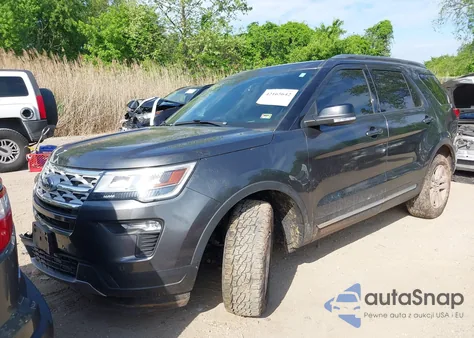2018 Ford Explorer Xlt from USA, damaged, VIN 1FM5K8DH3JGC89264